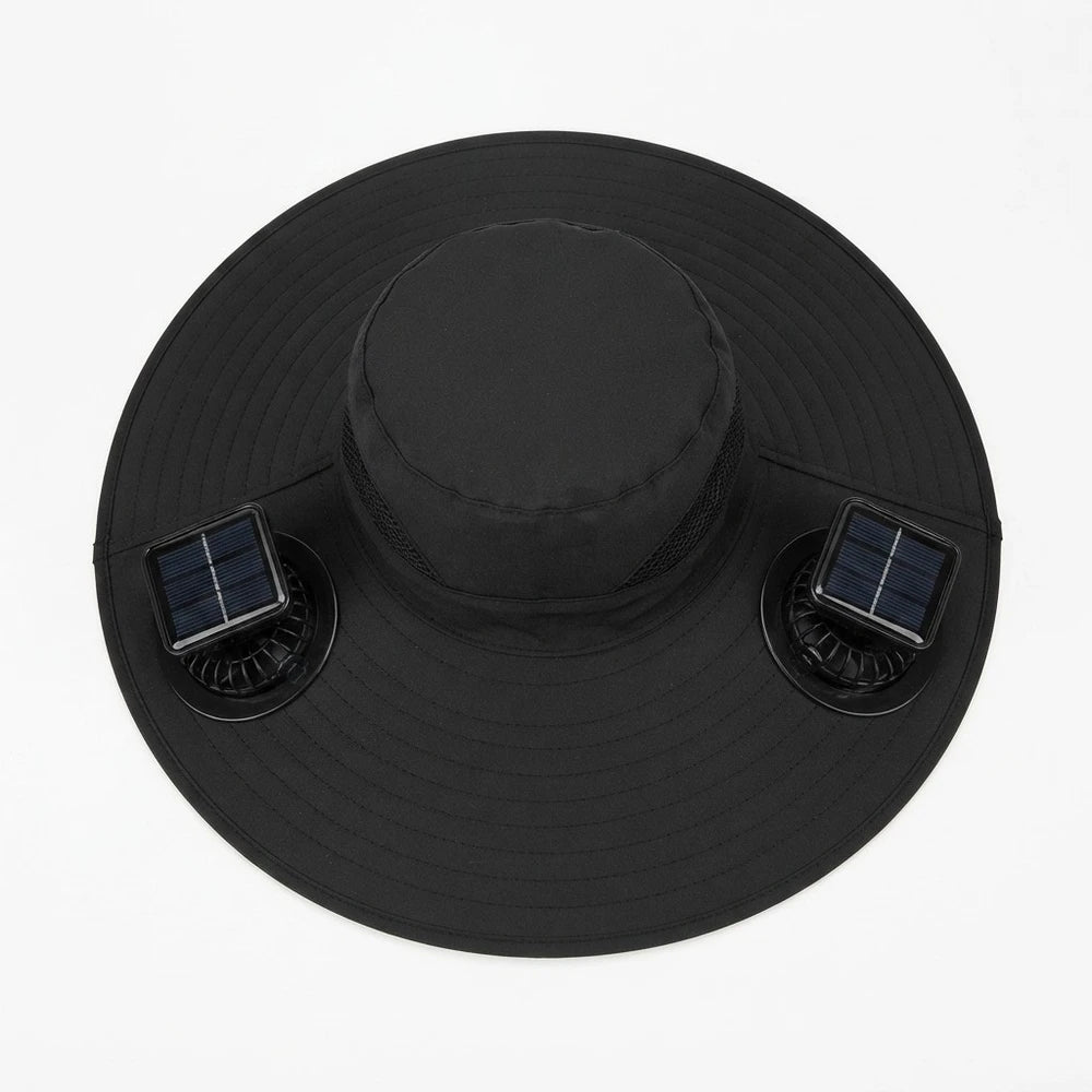 Solar Powered Cooling Bucket Hat