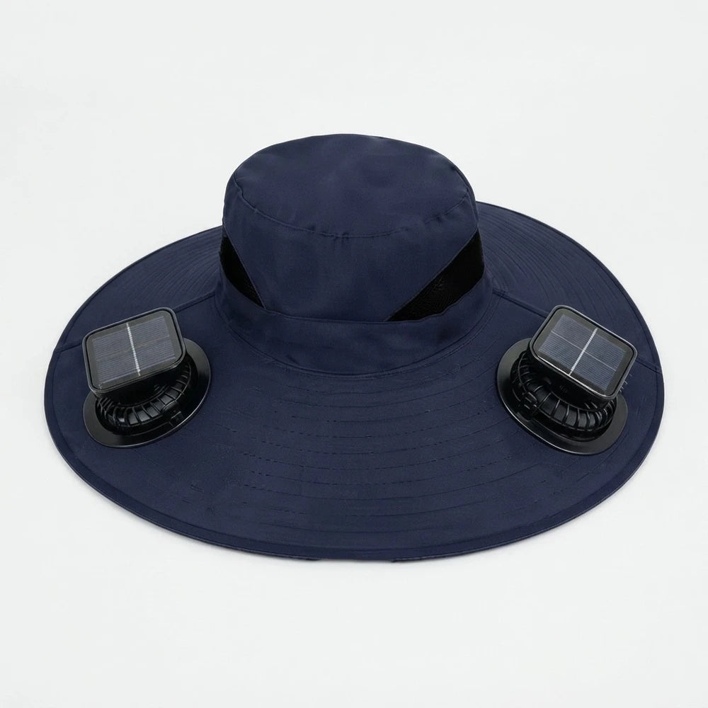 Solar Powered Cooling Bucket Hat
